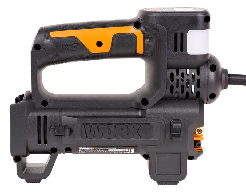 Насос с фонарем для автомобиля WORX WX092.9 20V аккумуляторный