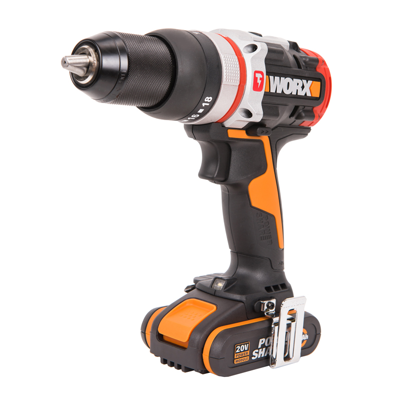 Дрель-шуруповерт ударная WORX WX354 20V (60Нм) аккумуляторная бесщеточная