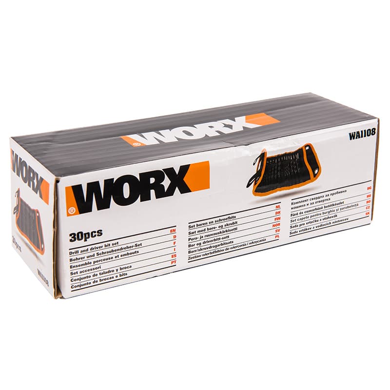 Набор оснастки WORX WA1108 30 шт