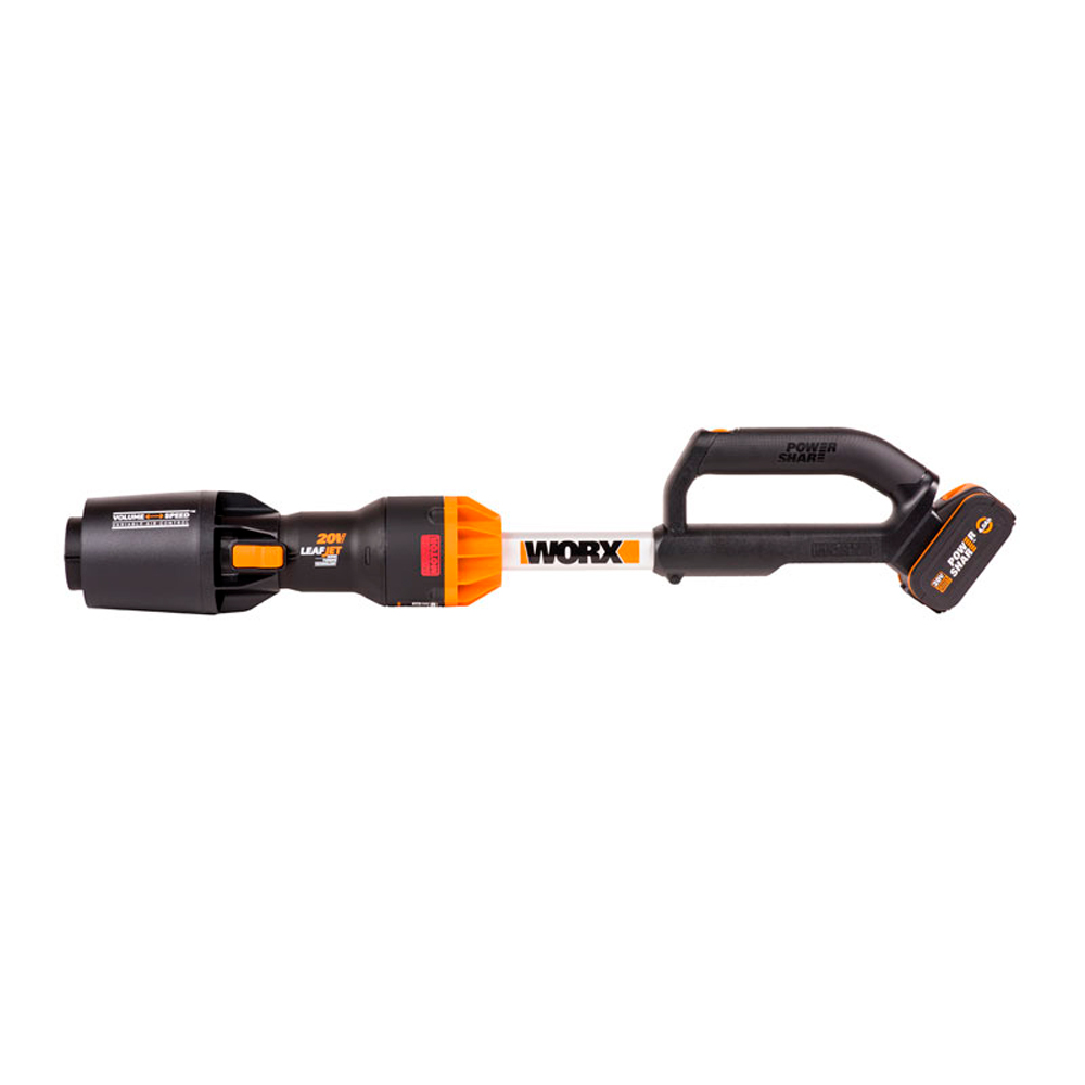 Воздуходувка WORX WG543E 20V (209км/ч) бесщеточная аккумуляторная