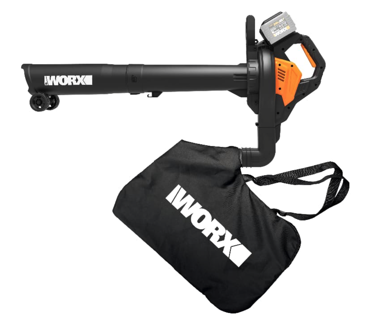 Воздуходувка садовый пылесос WORX WG583E.9 40V (335км/ч) бесщеточная аккумуляторная