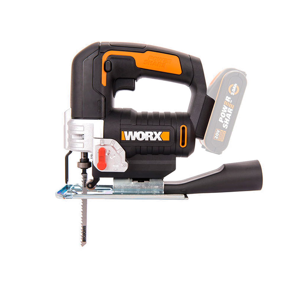 Лобзик WORX WX543.9 20V аккумуляторный