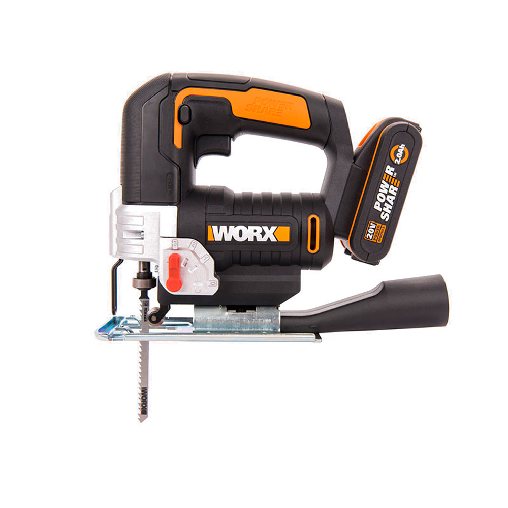 Лобзик WORX WX543 20, щеточный аккумуляторный