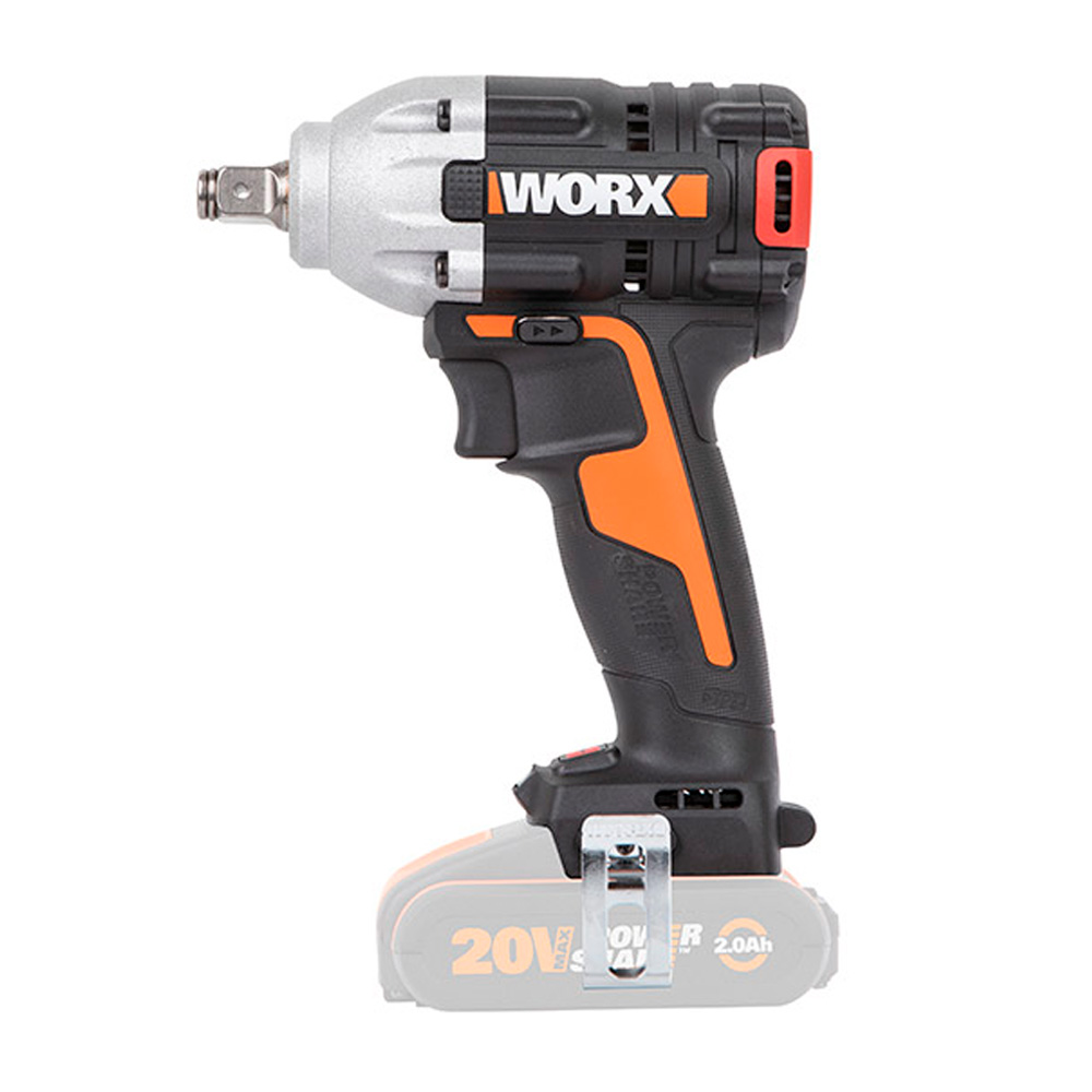 Гайковерт бесщеточный ударный WORX WX272.9 20V (300Нм) аккумуляторный