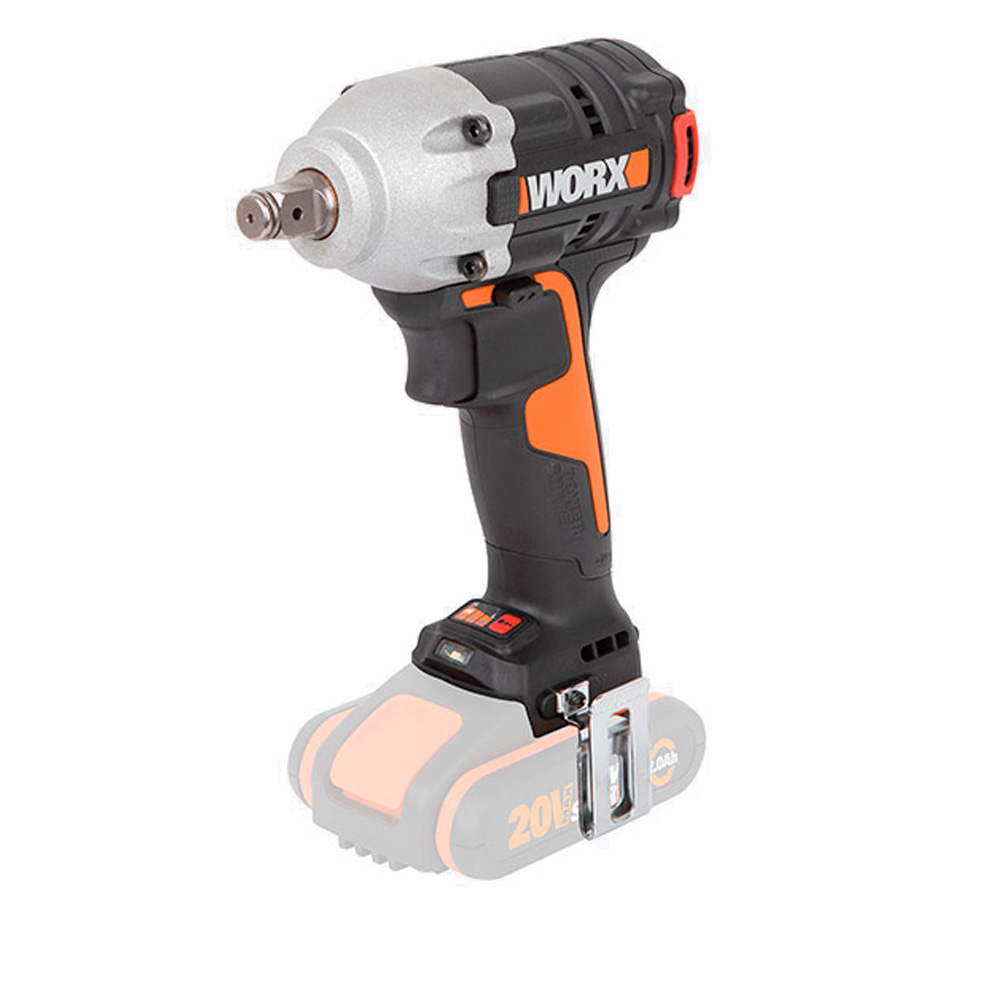 Гайковерт бесщеточный ударный WORX WX272.9 20V (300Нм) аккумуляторный